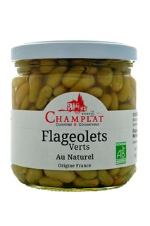 La Réserve de Champlat Flageolets verts au naturel bio 280g - 6552